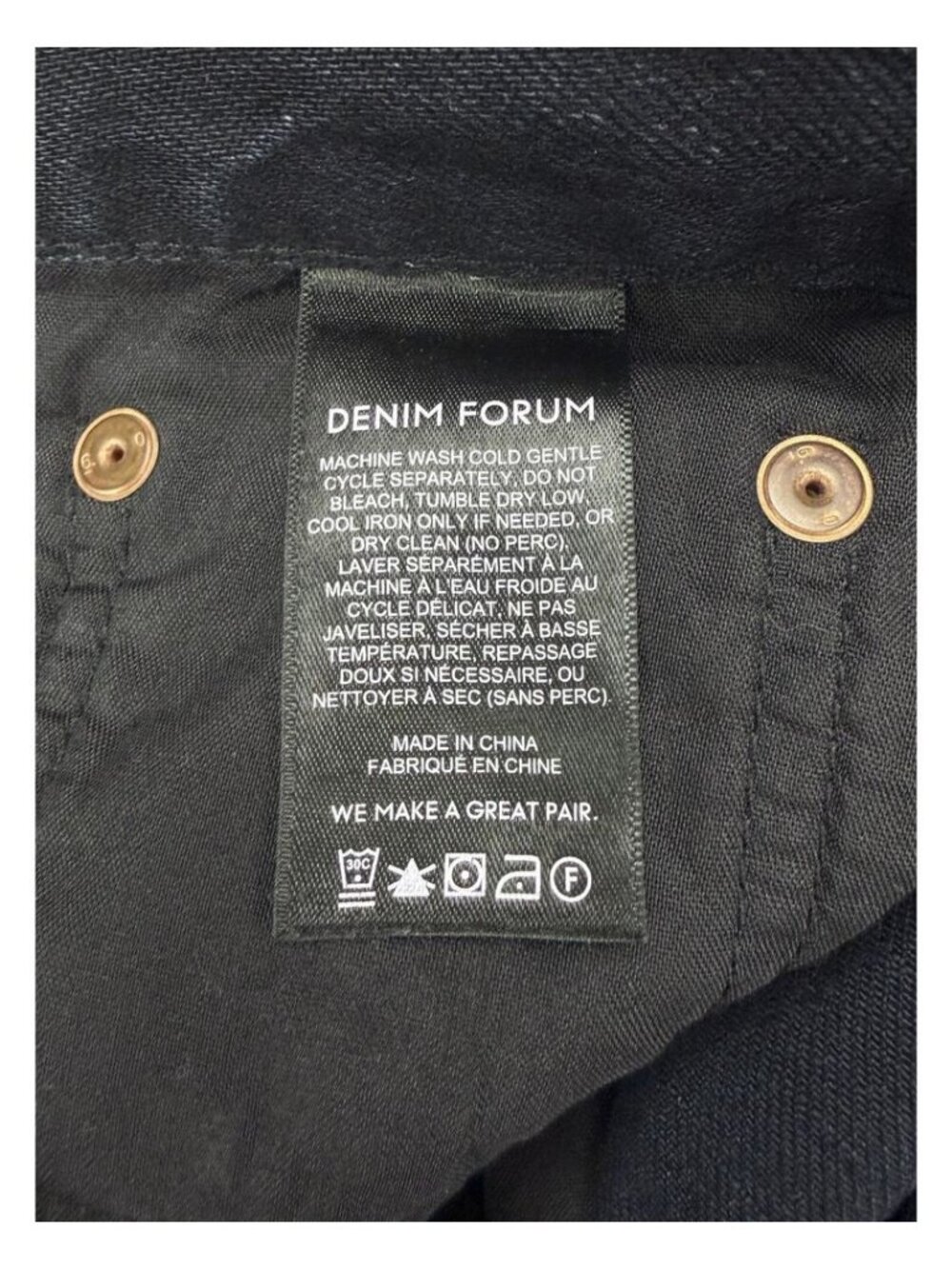 Aritzia Denim Forum The Joni High Rise Loose 32l - Picture 4 of 8